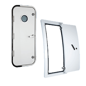 Aritex Hydraulic deck cranes and doors