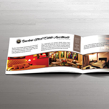 Bourbon Apartments Brochure Mockup