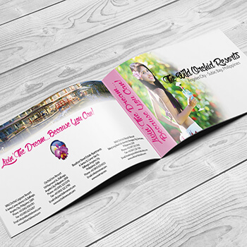 Wild Orchid Group Brochure Mockup