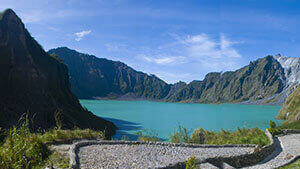 Mount Pinatubo Lake Crater Mount Pinatubo Lake Crater